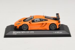 McLaren MP4-12C GT3 Street Оранжев Minichamps 1:43 437121399 Метал