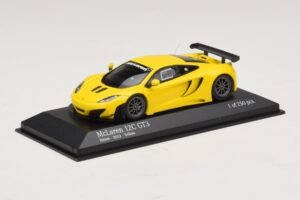 McLaren MP4-12C GT3 Street Жълт Minichamps 1:43 437121396 Метал — снимка 2 от 4