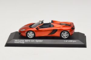 McLaren MP4-12C Spider Оранжев Металик Minichamps 1:43 530133030 Метал