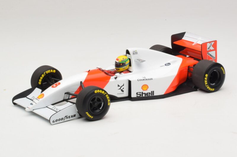McLaren MP4/8 Ford #8 A. Senna Winner Japanese GP 1993 Minichamps 1:18 540931878 Метал