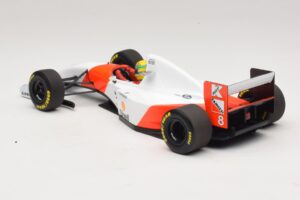 McLaren MP4/8 Ford #8 A. Senna Winner Japanese GP 1993 Minichamps 1:18 540931878 Метал — снимка 5 от 7