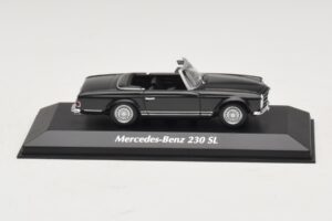 Mercedes 230 SL W113 Сив Maxichamps 1:43 94003231 Метал