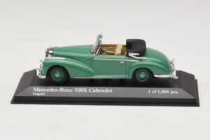 Mercedes 300S Кабриолет Зелен Minichamps 1:43 430032335 Метал