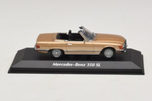 Mercedes 350 SL R107 Златист Maxichamps 1:43 940033431 Метал