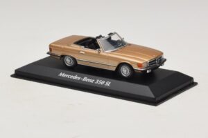 Mercedes 350 SL R107 Златист Maxichamps 1:43 940033431 Метал — снимка 3 от 4