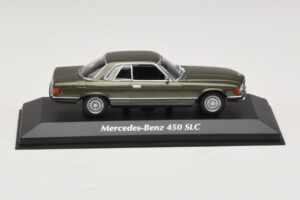 Mercedes 450 SLC C107 Тъмнозелен Металик Maxichamps 1:43 940033420 Метал
