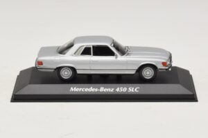 Mercedes 450 SLC C107 Сребърен Maxichamps 1:43 940033421 Метал