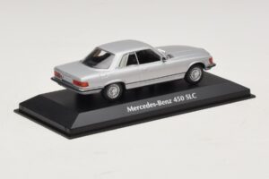 Mercedes 450 SLC C107 Сребърен Maxichamps 1:43 940033421 Метал — снимка 2 от 4