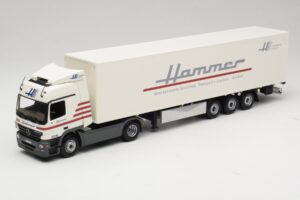 Mercedes Actros 1844LS Koffersattelzug Hammer Aachen Minichamps 1:43 499039105 Метал