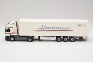 Mercedes Actros 1844LS Koffersattelzug Hammer Aachen Minichamps 1:43 499039105 Метал — снимка 3 от 6