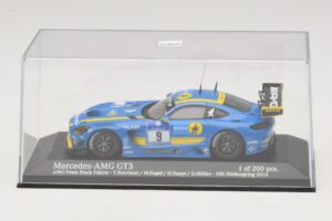 Mercedes AMG GT3 Black Falcon #9 Y. Buurman / M. Engel 24 Hours of Nurburgring 2016 Minichamps 1:43 437163009 Метал — снимка 4 от 5