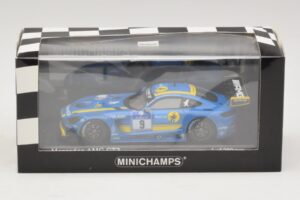 Mercedes AMG GT3 Black Falcon #9 Y. Buurman / M. Engel 24 Hours of Nurburgring 2016 Minichamps 1:43 437163009 Метал — снимка 5 от 5