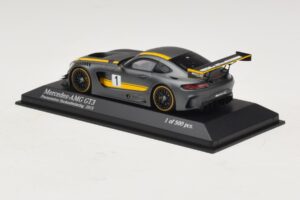 Mercedes AMG GT3 Presentation Hockenheimring 2015 Minichamps 1:43 437163001 Метал — снимка 3 от 4
