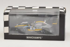 Mercedes AMG GT3 Test Team #16 VLN Winner 3 October 2015 Minichamps 1:43 437163016 Метал — снимка 4 от 4