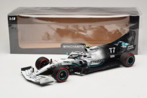 Mercedes AMG Petronas W10 #77 V. Bottas German GP 2019 Minichamps 1:18 110191177 Метал — снимка 6 от 7