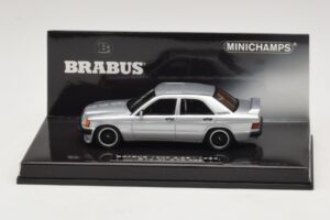 Mercedes Brabus 3.6S 190E W201 Сребърен Minichamps 1:43 437032604 Метал