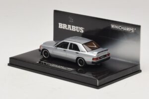 Mercedes Brabus 3.6S 190E W201 Сребърен Minichamps 1:43 437032604 Метал — снимка 3 от 5