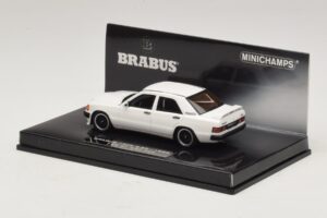 Mercedes Brabus 3.6S 190E W201 Бял Minichamps 1:43 437032602 Метал — снимка 3 от 5