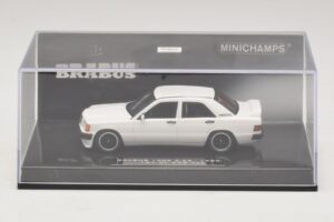 Mercedes Brabus 3.6S 190E W201 Бял Minichamps 1:43 437032602 Метал — снимка 4 от 5