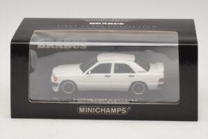 Mercedes Brabus 3.6S 190E W201 Бял Minichamps 1:43 437032602 Метал — снимка 5 от 5