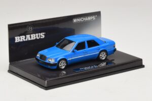 Mercedes Brabus 6.5 500E W124 Син Minichamps 1:43 437032502 Метал — снимка 2 от 5