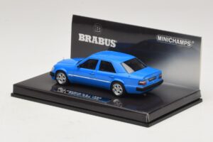 Mercedes Brabus 6.5 500E W124 Син Minichamps 1:43 437032502 Метал — снимка 3 от 5