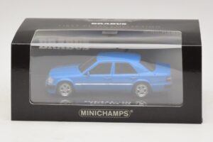 Mercedes Brabus 6.5 500E W124 Син Minichamps 1:43 437032502 Метал — снимка 5 от 5