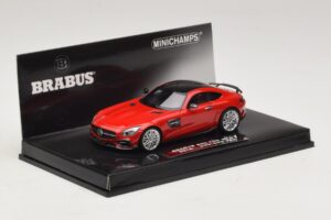 Mercedes Brabus 600 GT S C190 Червен Minichamps 1:43 437032521 Метал — снимка 2 от 5