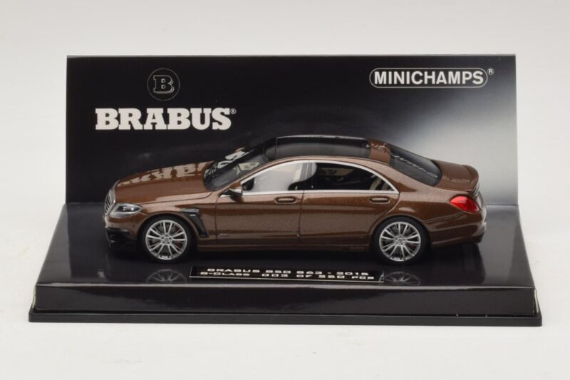 Mercedes Brabus 850 S63 W222 Кафяв Металик Minichamps 1:43 Mercedes Brabus 850 S63 W222 Кафяв Металик Minichamps 1:43 437034202 Метал