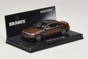 Mercedes Brabus 850 S63 W222 Кафяв Металик Minichamps 1:43 437034202 Метал — снимка 2 от 5