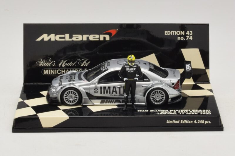 Mercedes C203 DTM Team McLaren Mercedes MP4-98T Mika & Erja Hakkinen Lapland 17 April 2000 Minichamps 1:43 Mercedes C203 DTM Team McLaren Mercedes MP4-98T Mika & Erja Hakkinen Lapland 17 April 2000 Minichamps 1:43 530984378-P1 Метал