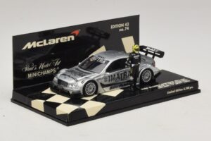 Mercedes C203 DTM Team McLaren Mercedes MP4-98T Mika & Erja Hakkinen Lapland 17 April 2000 Minichamps 1:43 530984378-P1 Метал — снимка 2 от 4