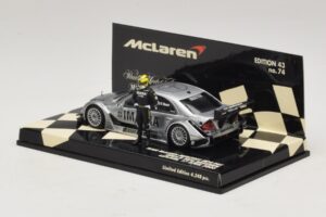 Mercedes C203 DTM Team McLaren Mercedes MP4-98T Mika & Erja Hakkinen Lapland 17 April 2000 Minichamps 1:43 530984378-P1 Метал — снимка 3 от 4