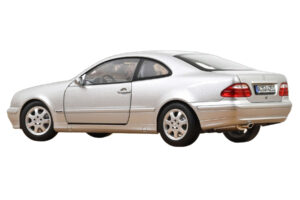 Mercedes CLK C208 Brilliant Silver Norev 1:18 183335 Метал — снимка 3 от 3