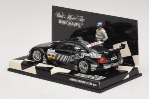Mercedes CLK DTM #2 J. Alesi First DTM Podium Finish Hockenheim 2002 Minichamps 1:43 400023292 Метал — снимка 3 от 4