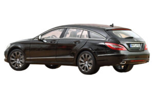 Mercedes CLS Shooting Brake X218 Obsidian Black Metallic Norev 1:18 183944 Метал — снимка 3 от 3