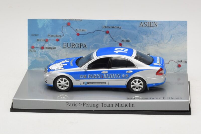 Mercedes E-Class #19 Team Michelin Rally Paris-Peking 2007 Minichamps 1:43 Mercedes E-Class #19 Team Michelin Rally Paris-Peking 2007 Minichamps 1:43 B66962269 Метал