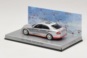 Mercedes E-Class #7 Team Auto Bild Rally Paris-Peking 2007 Minichamps 1:43 B66962263 Метал — снимка 3 от 5