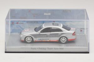 Mercedes E-Class #7 Team Auto Bild Rally Paris-Peking 2007 Minichamps 1:43 B66962263 Метал — снимка 4 от 5