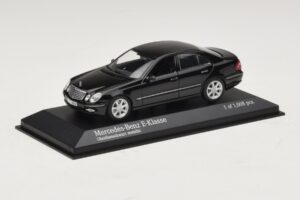 Mercedes E-Class W211 Черен Металик Minichamps 1:43 400036001 Метал — снимка 2 от 4