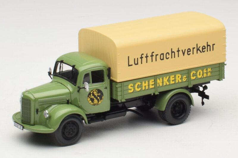 Mercedes L 3500 Камион с Открита Платформа Schenker Minichamps 1:43 439350028 Метал
