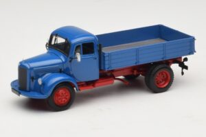 Mercedes L 3500 Самосвал Син Червен Minichamps 1:43 439350004 Метал