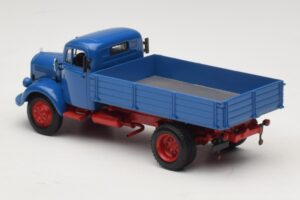 Mercedes L 3500 Самосвал Син Червен Minichamps 1:43 439350004 Метал — снимка 5 от 6