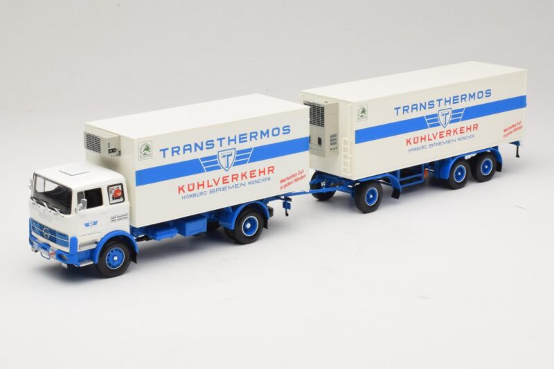 Mercedes LP1624 Kühlzug Transthermos Minichamps 1:43 499034840 Метал