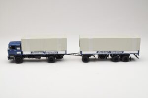 Mercedes LP1624 Pritschenzug Dachser Minichamps 1:43 499034821 Метал — снимка 3 от 6