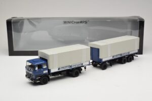 Mercedes LP1624 Pritschenzug Dachser Minichamps 1:43 499034821 Метал — снимка 6 от 6