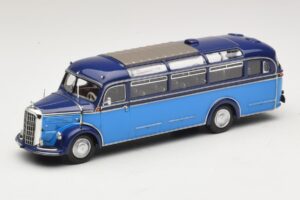 Mercedes O 3500 Автобус Светлосин Тъмносин Minichamps 1:43 439360011 Метал