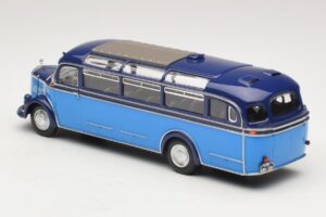 Mercedes O 3500 Автобус Светлосин Тъмносин Minichamps 1:43 439360011 Метал — снимка 5 от 6