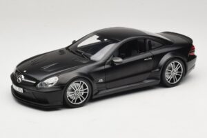 Mercedes SL65 AMG R230 Black Series Matt Black Minichamps 1:18 100038121 Метал