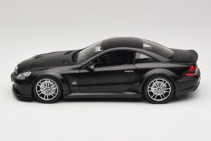 Mercedes SL65 AMG R230 Black Series Matt Black Minichamps 1:18 100038121 Метал — снимка 4 от 8